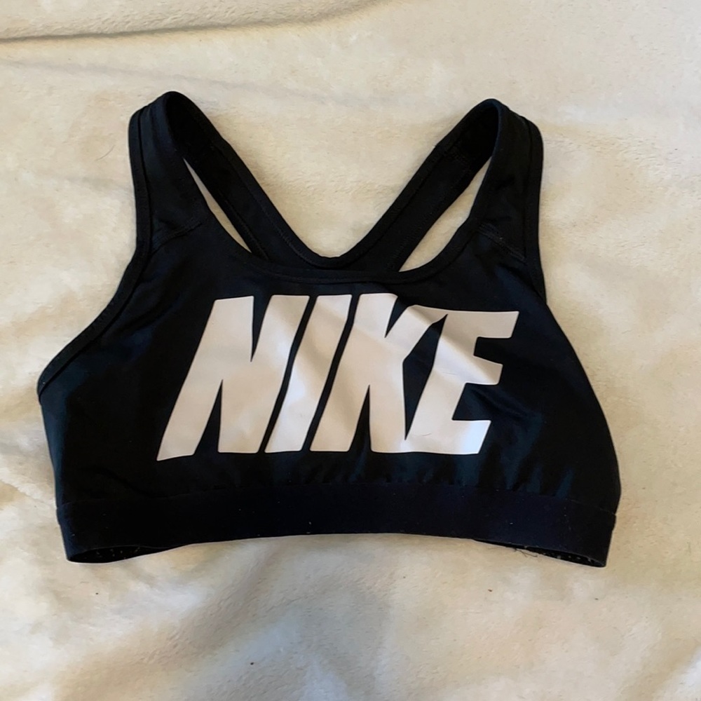 Nike black bra size M